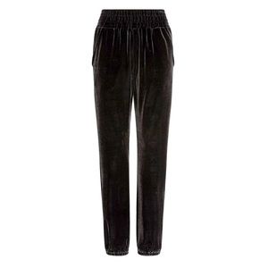Black Velvet Joggers